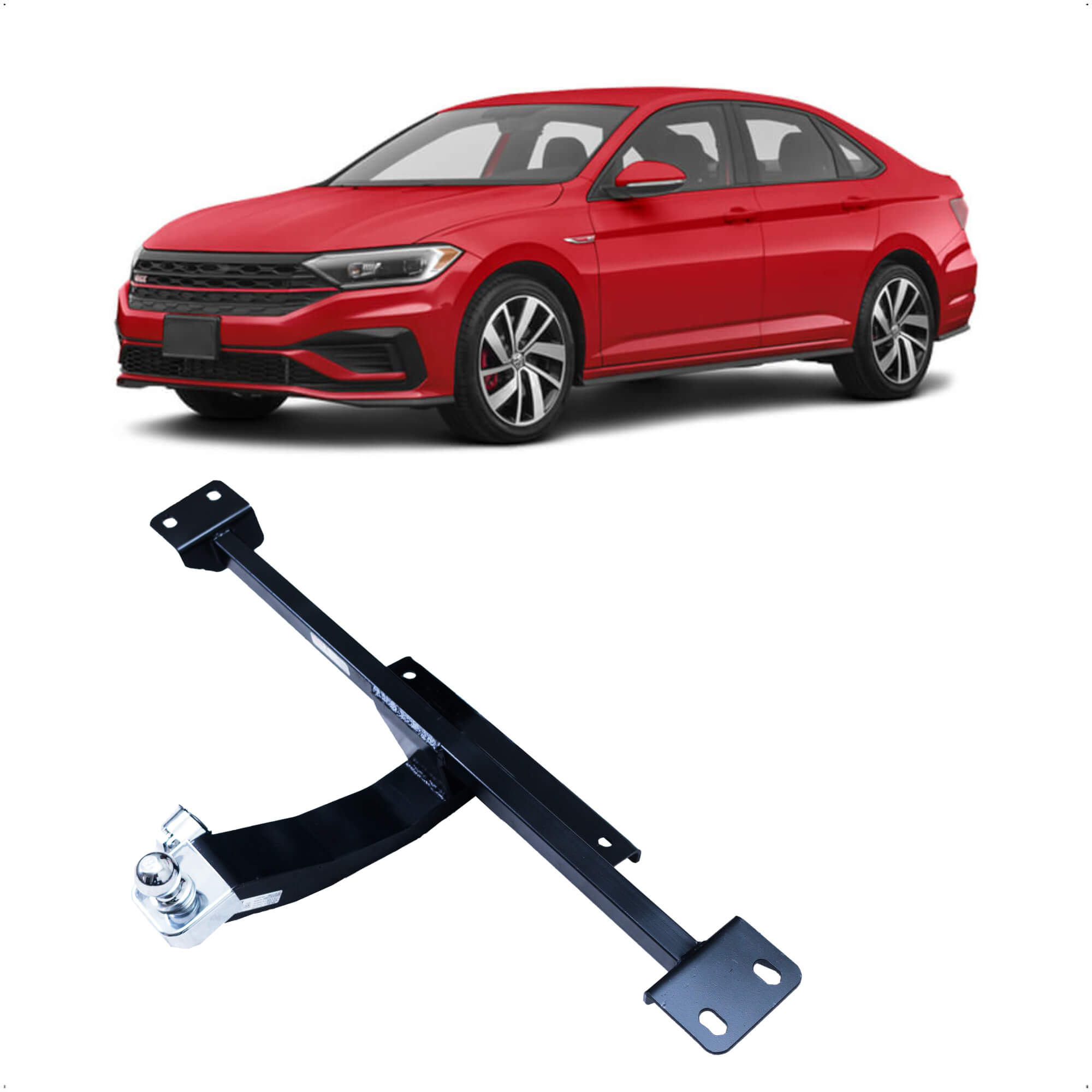 Engate Braconi JETTA 2019 2020 2021 2022 2023 Escapamento Duplo VW-60