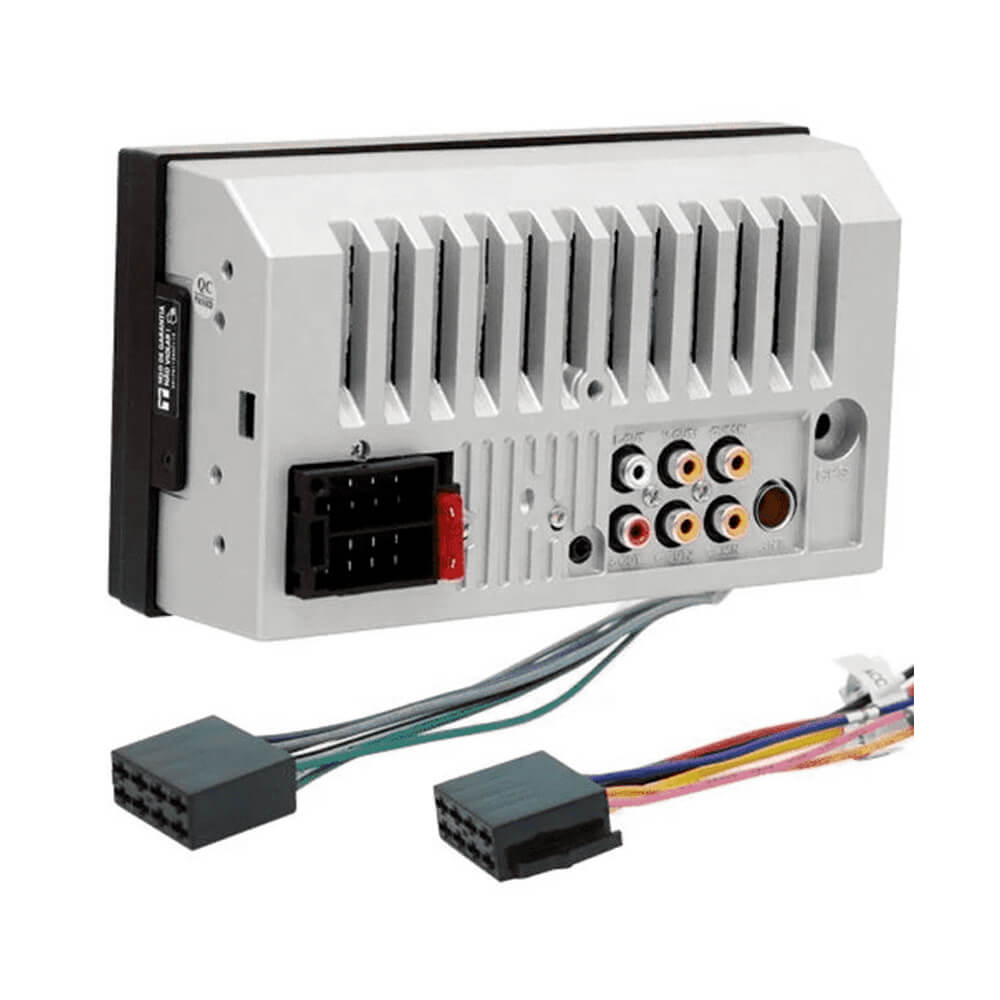 COMP Kit Central Multimídia Corsa/Montana/Meriva/Vectra 7810E First Option 2Din + Moldura + Câmera de Ré
