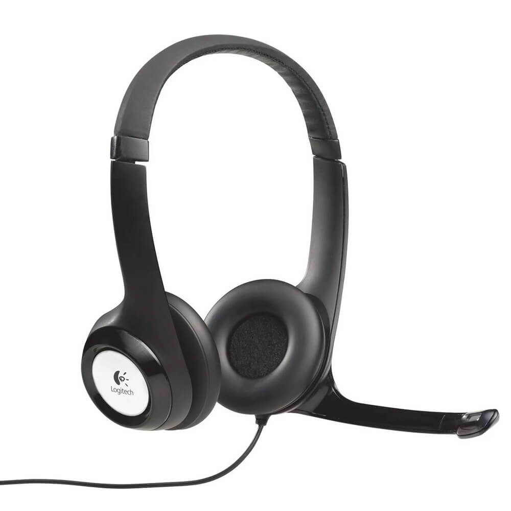 COMP Kit Home Office Headset Stereo H390 Logitech + WebCam HP HD 1080P HD4310