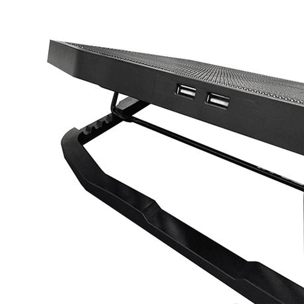 Base para Notebook 17,3" Gamer LED Azul Altura de 5 Posições e Coolers de 6 Velocidades NBC-100BK - C3Tech