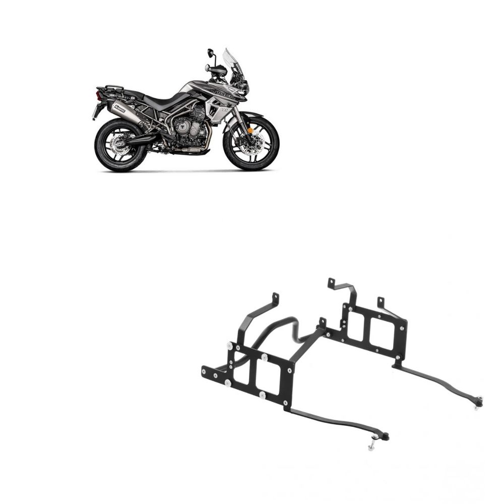 Suporte Bau Lateral Roncar Triumph Tiger  XC / XR / XCX / XRX / XCA