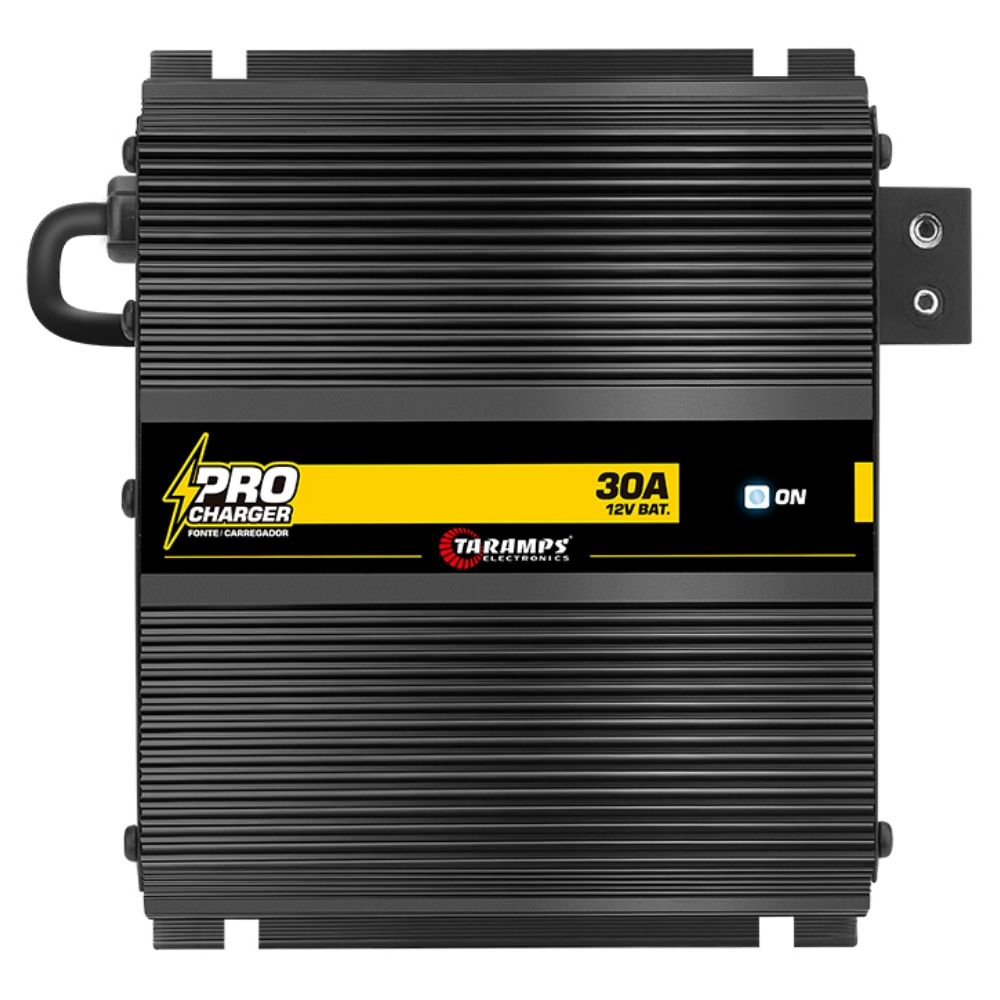 Fonte Automotiva Digital Bivolt Taramps Pro Charger 30A
