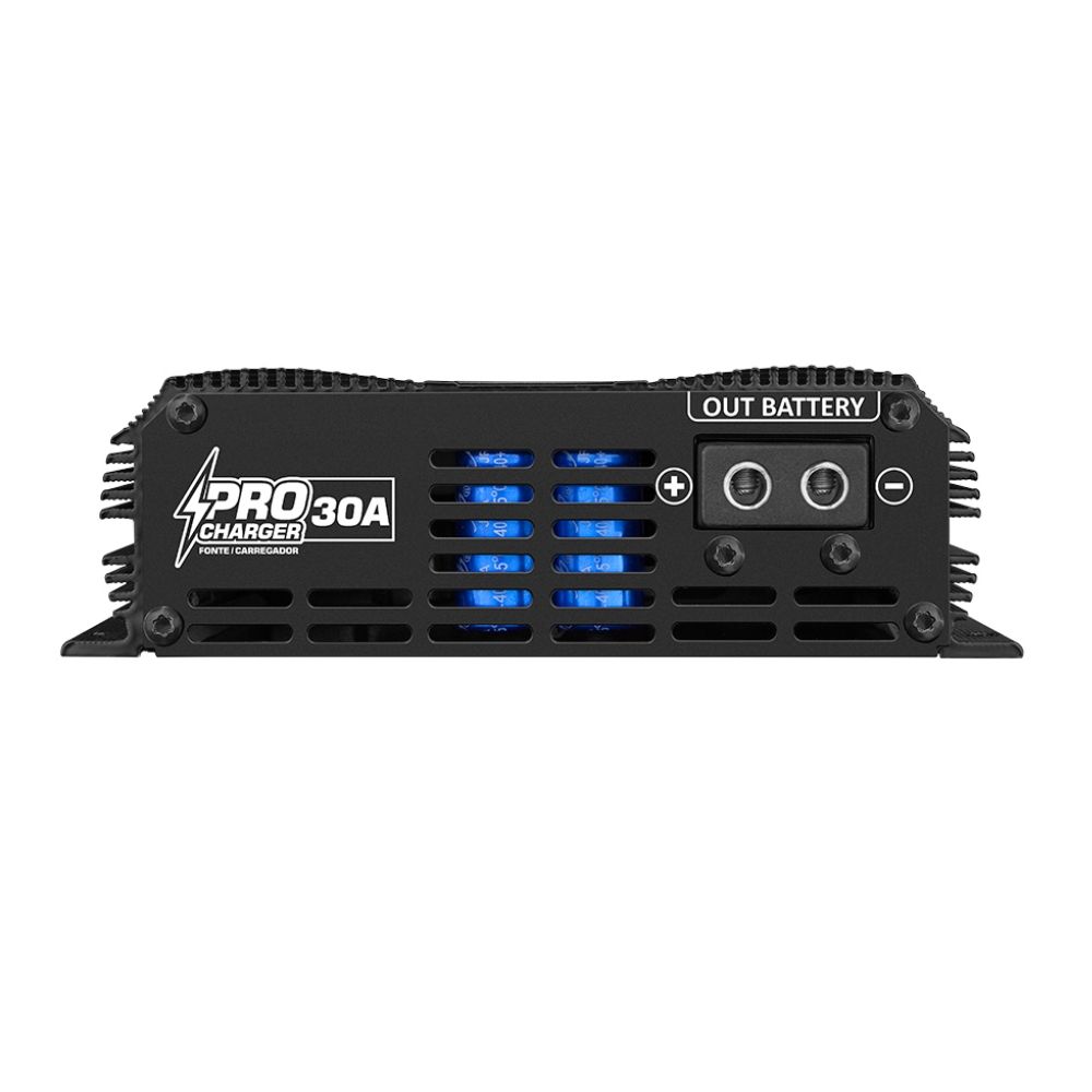 Fonte Automotiva Digital Bivolt Taramps Pro Charger 30A