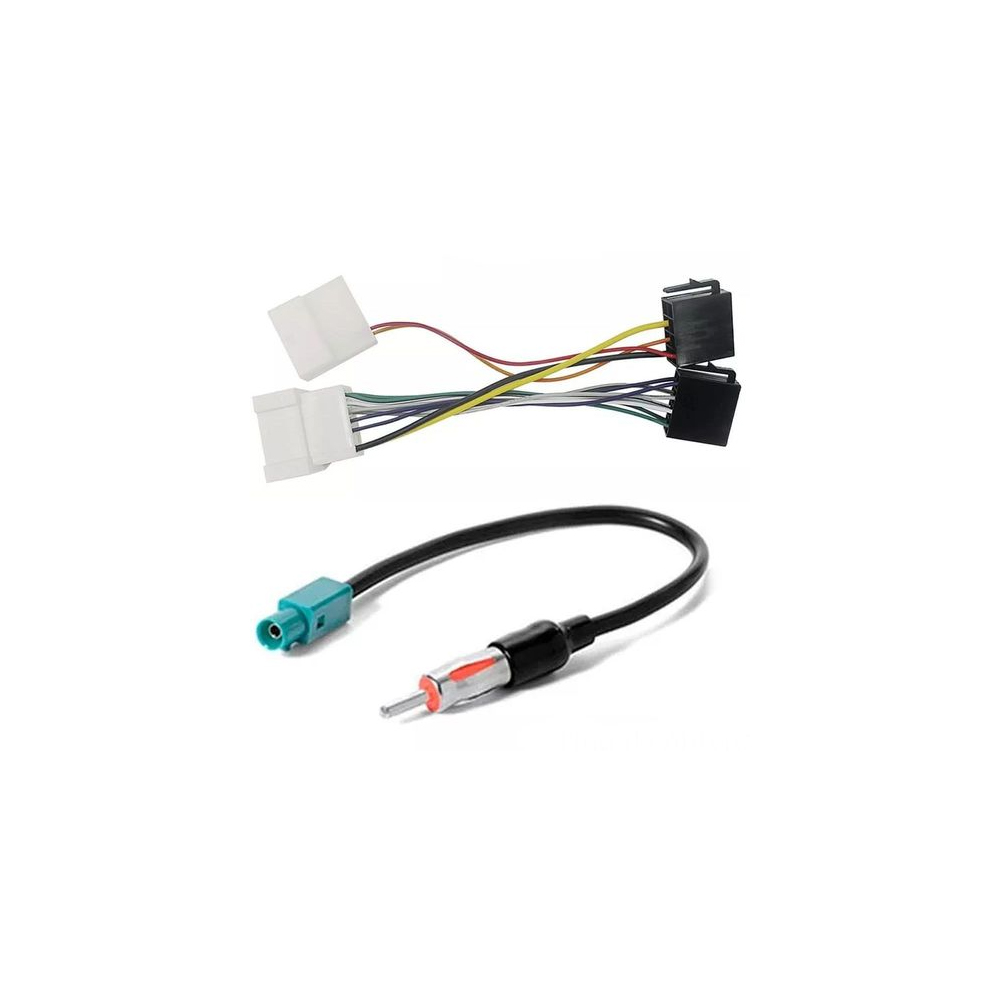 COMP Kit Multimídia H-tech Android 9" Duster Novo Painel 2020 em diante + Chicotes + Moldura + Câmera - HT9120