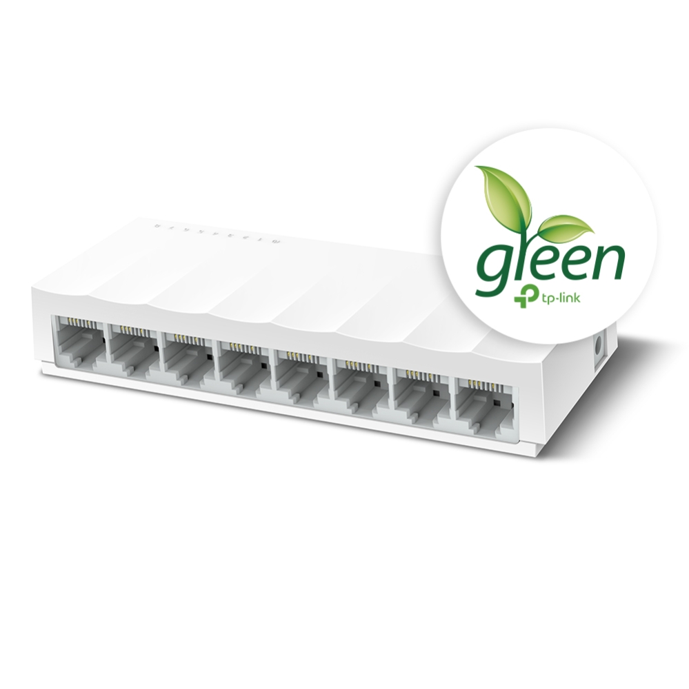 Switch 08 Portas 10/100Mbps LiteWave LS1008 - TP-Link