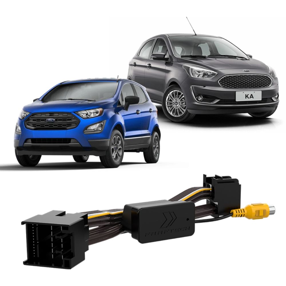 Interface de Vídeo Ford Ká Ecosport 2020 em diante Faaftech FT-RC-FRD