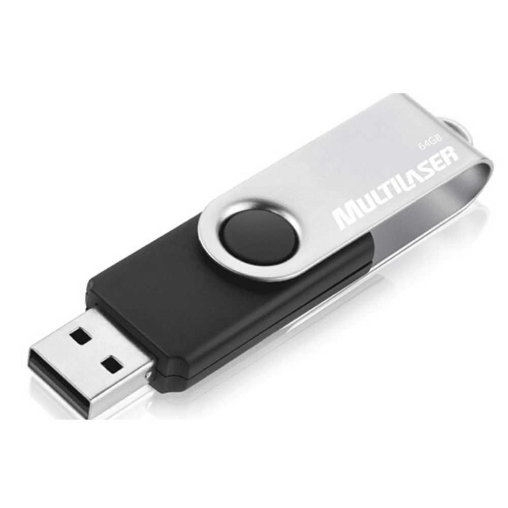 Pen drive 64 Gb Twist 2 - Multilaser PD590