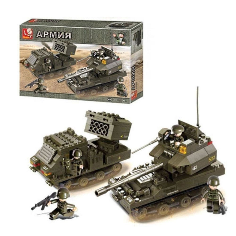 Brinquedo de Montar Blocos Esquadrão Anti-Bomba 403 Peças Multikids - BR909