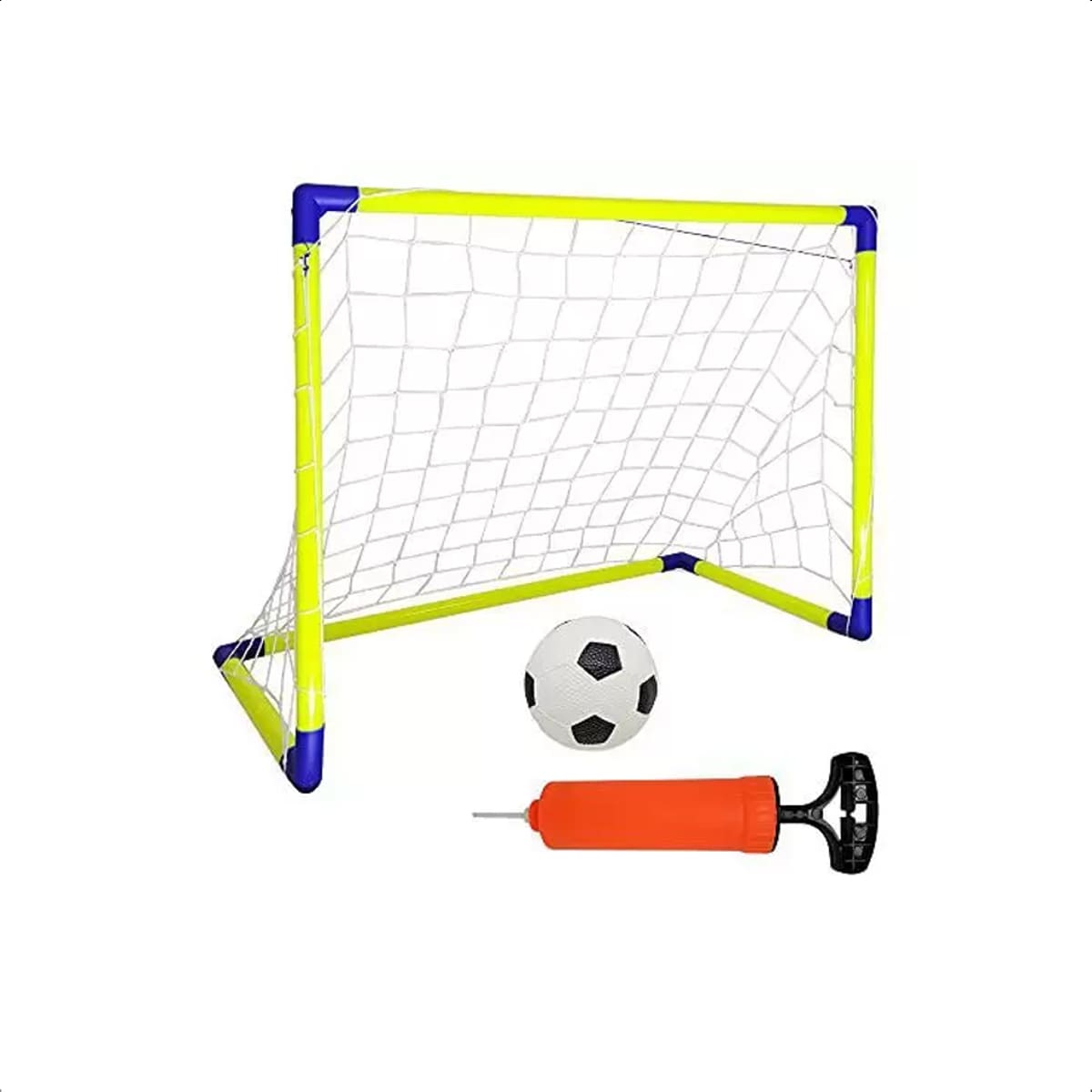 Trave Futebol Gol Infantil Criança Goleiro com Bola e Bomba Brinquedo Go Play - Multikids  BR952