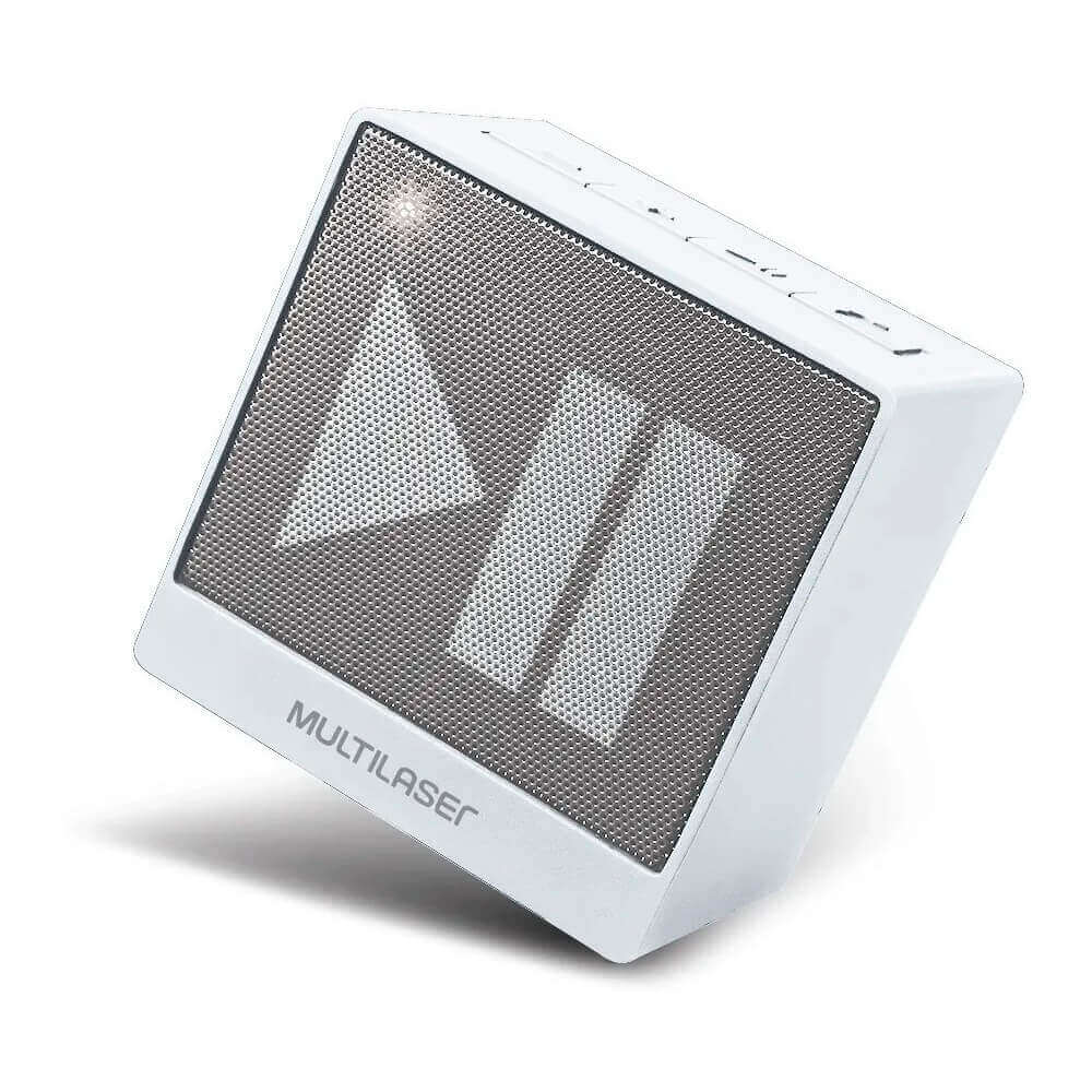 COMP Kit Tablet Multilaser M7S GO 7" 16GB Branco NB317 + Caixa De Som Mini Aux BT Branca SP278