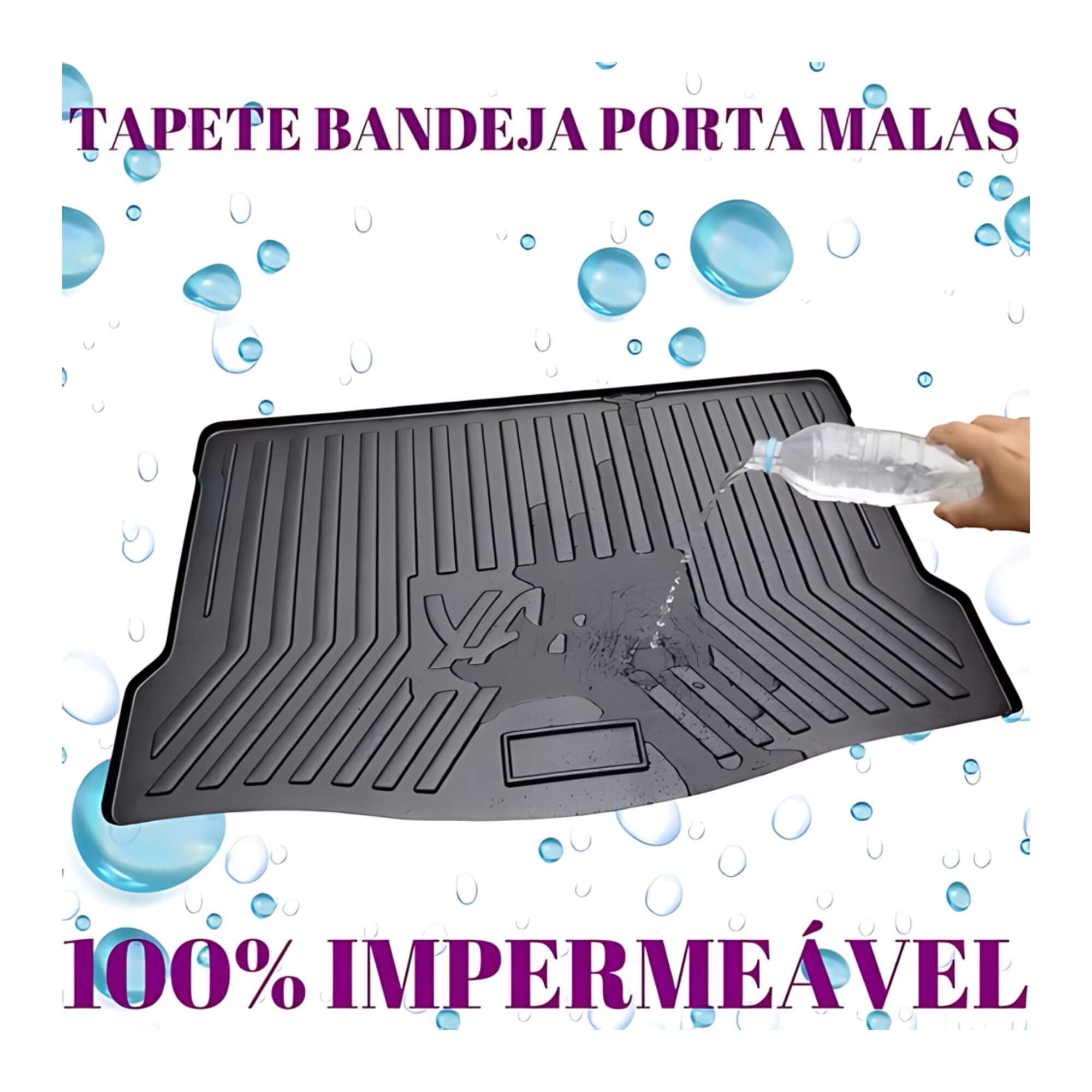 Tapete Bandeja Protetor Porta-Malas Peugeot 2008 Requinte - BDJPM-P01.028