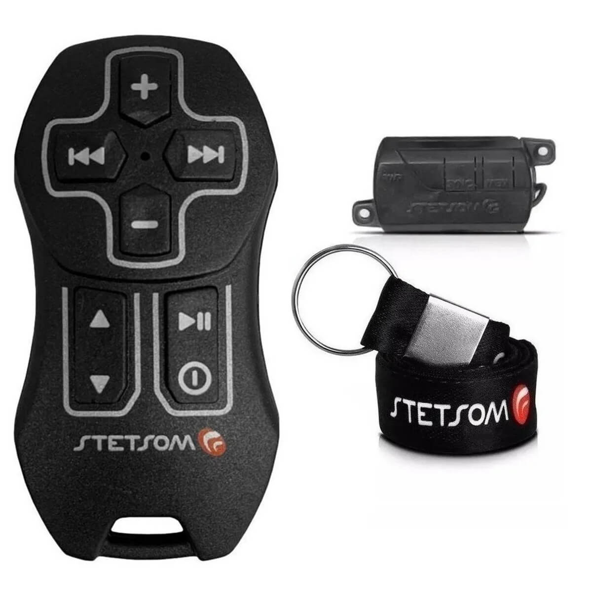Controle Universal Longa distância Stetsom SX Universal 200 metros Preto Som Automotivo 20590-0