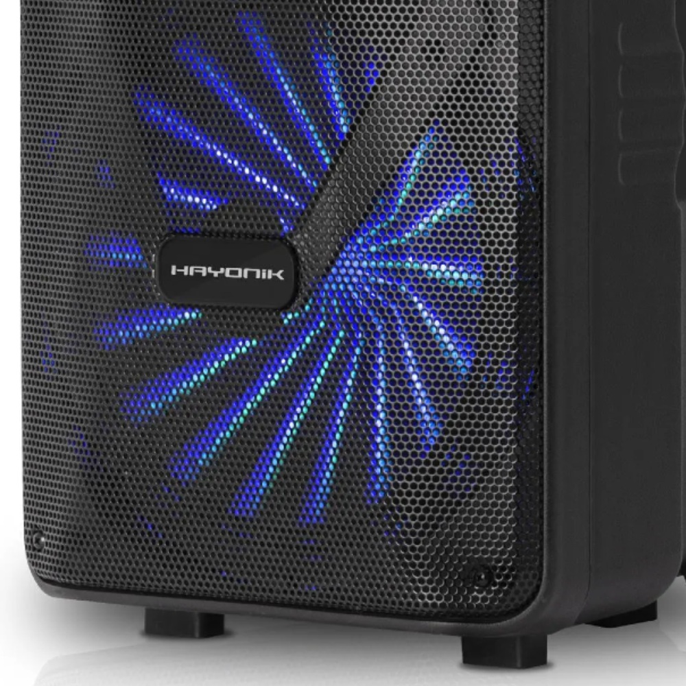 Caixa Multiuso Portátil Bluetooth/MicroSD/USB/FM 100W 12" GO!POWER 200 Ativa Hayonik 66492
