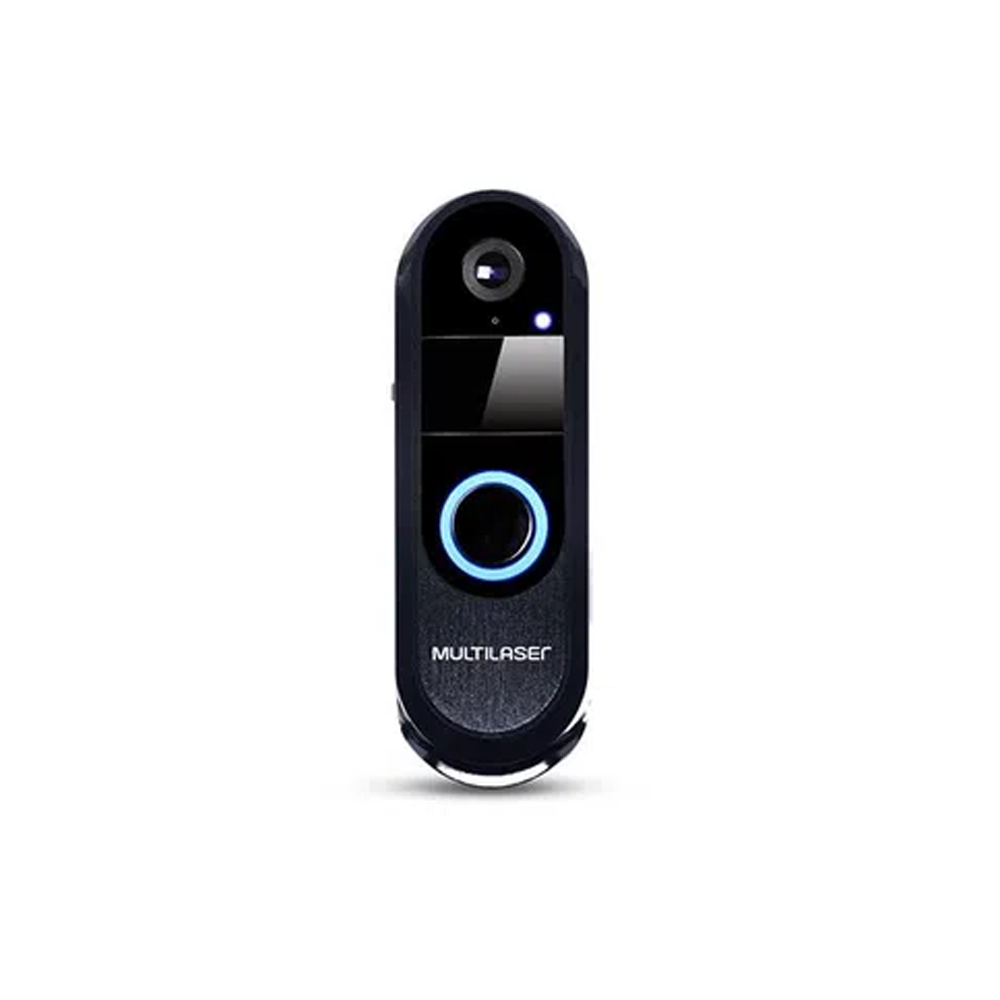 Vídeo Porteiro Inteligente HD Wi-Fi Multilaser Liv - SE220