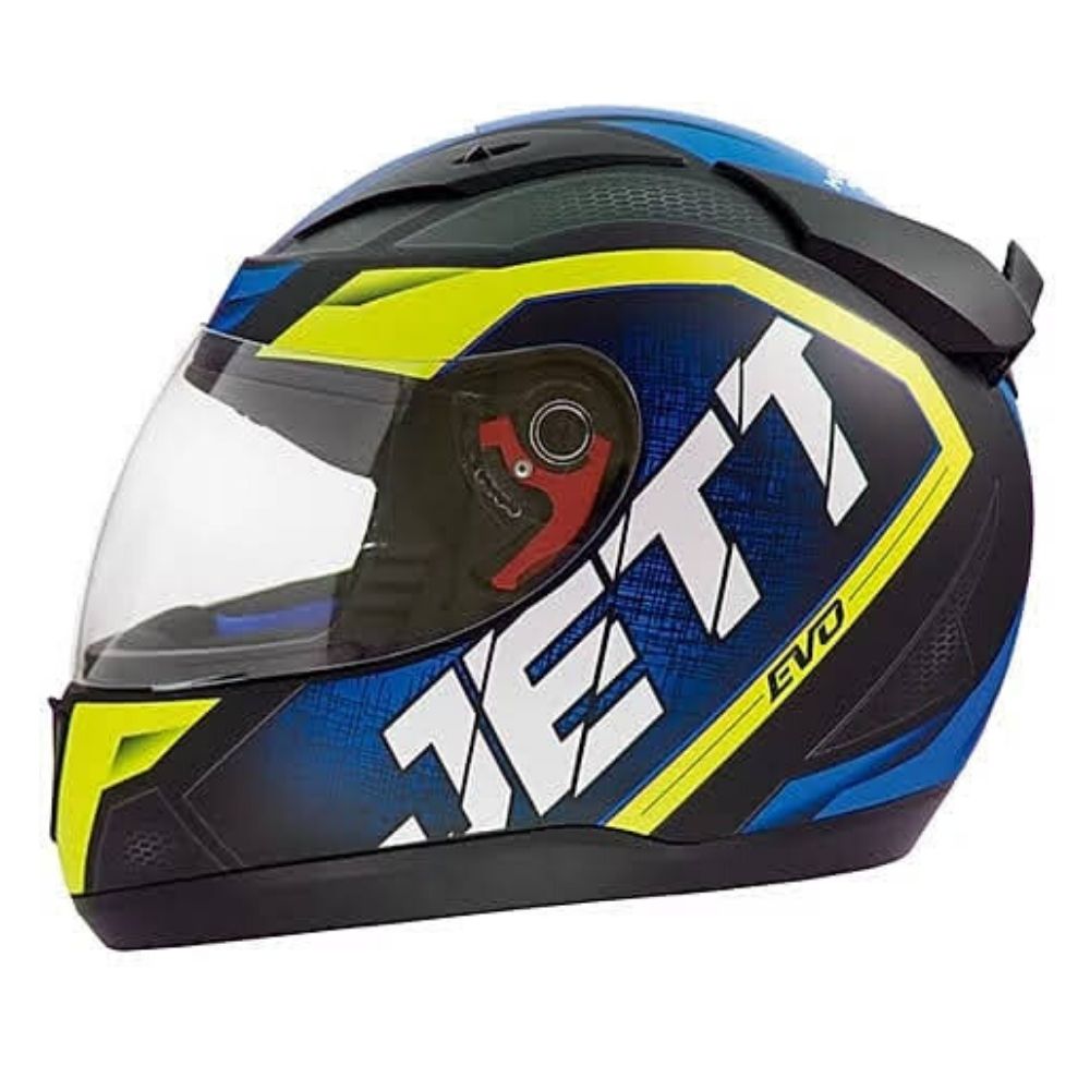 Capacete Jett Evo Line Fosco Azul e Amarelo Tamanho 60 Pro Tork - CAP-694AZAM