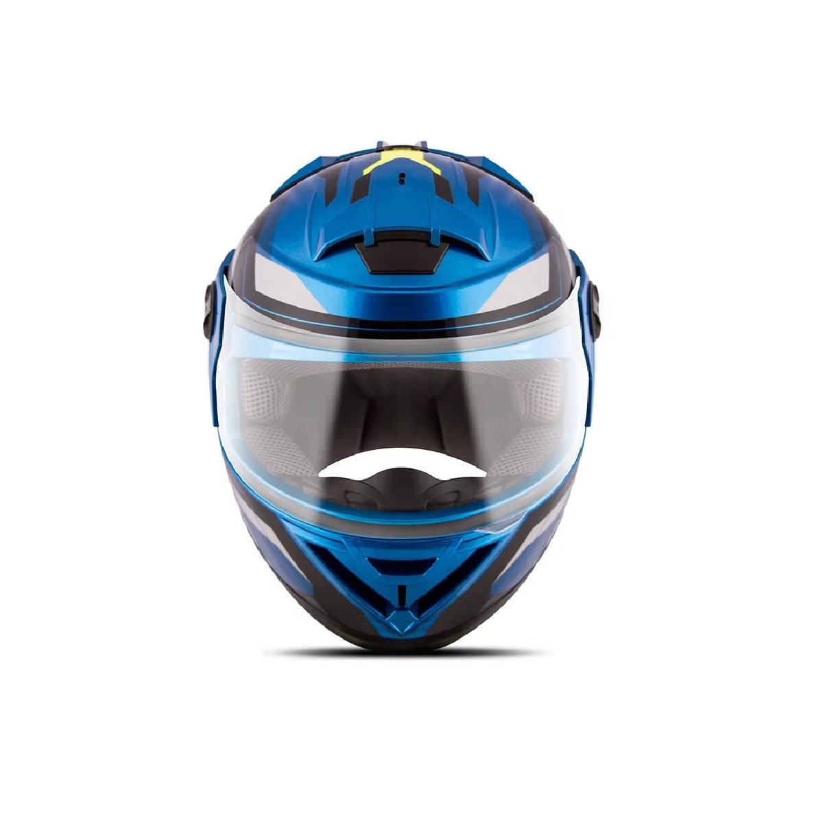 Capacete Liberty Evolution 788 G8 Evo Azul e Amarelo Brilhante TAM. 56 Pro Tork - CAP-717AZAM