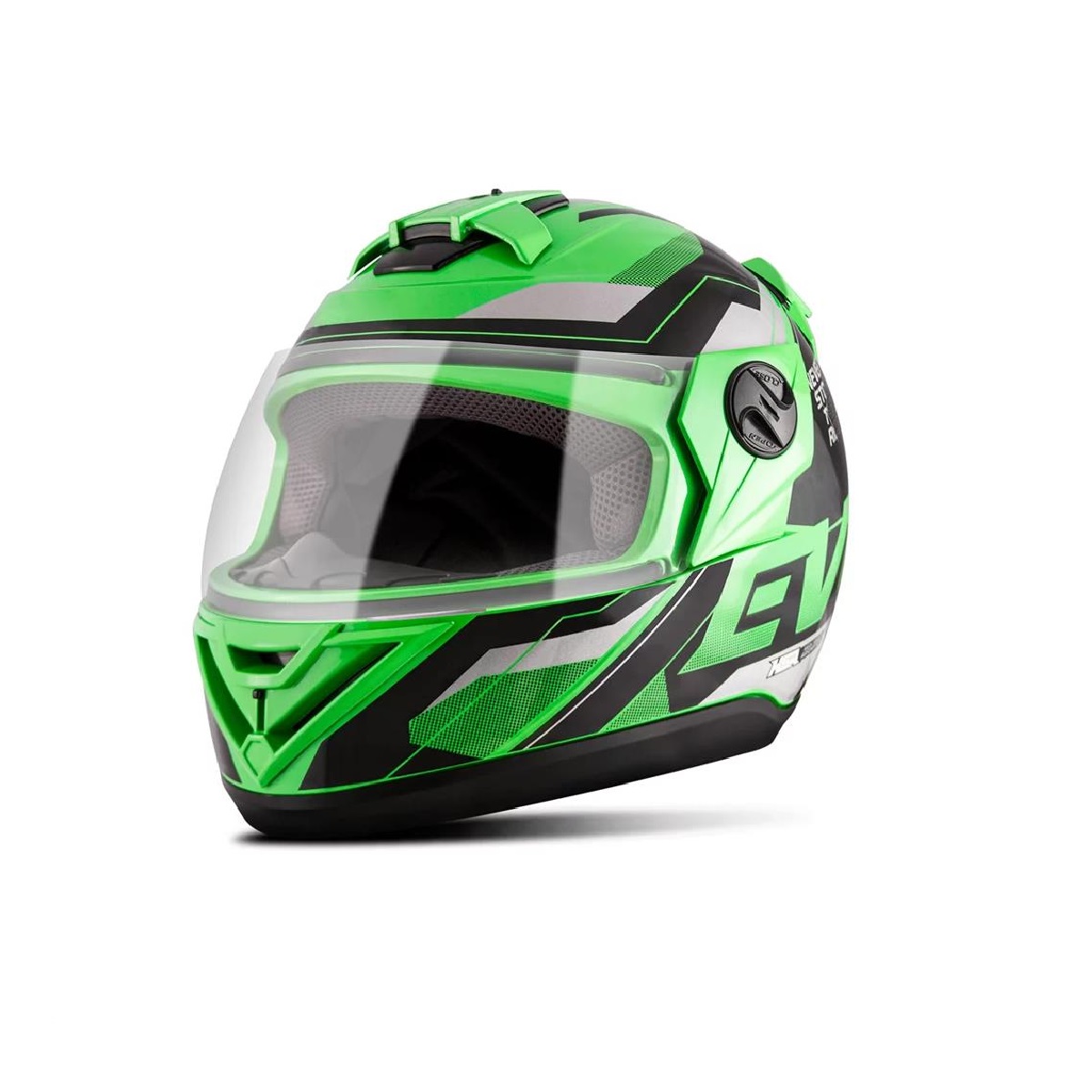 Capacete Liberty Evolution 788 G8 Evo Verde Brilhante Tamanho 56 Pro Tork CAP-717VD