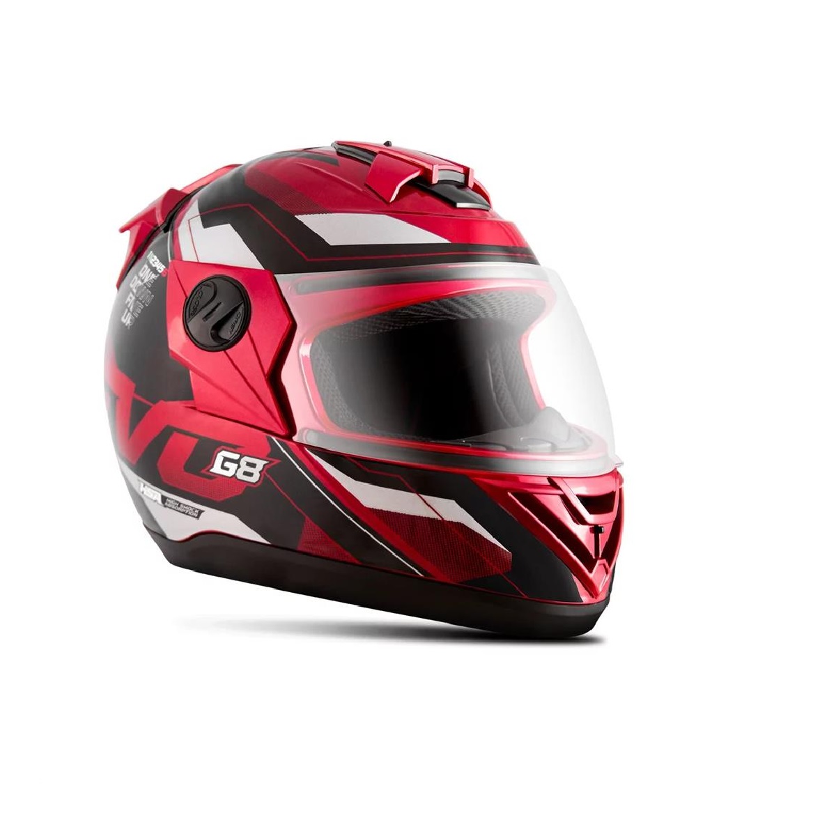 Capacete Liberty Evolution 788 G8 Evo Vermelho Brilhante TAM.56 Pro Tork CAP-717VM