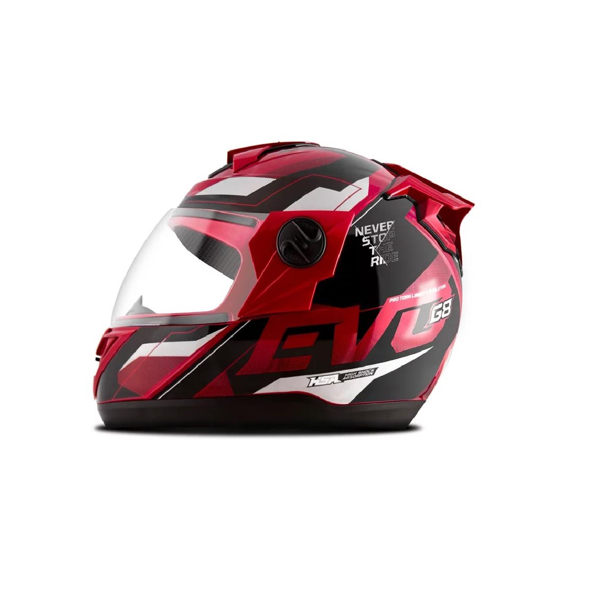 Capacete Liberty Evolution 788 G8 Evo Vermelho Brilhante TAM.56 Pro Tork CAP-717VM
