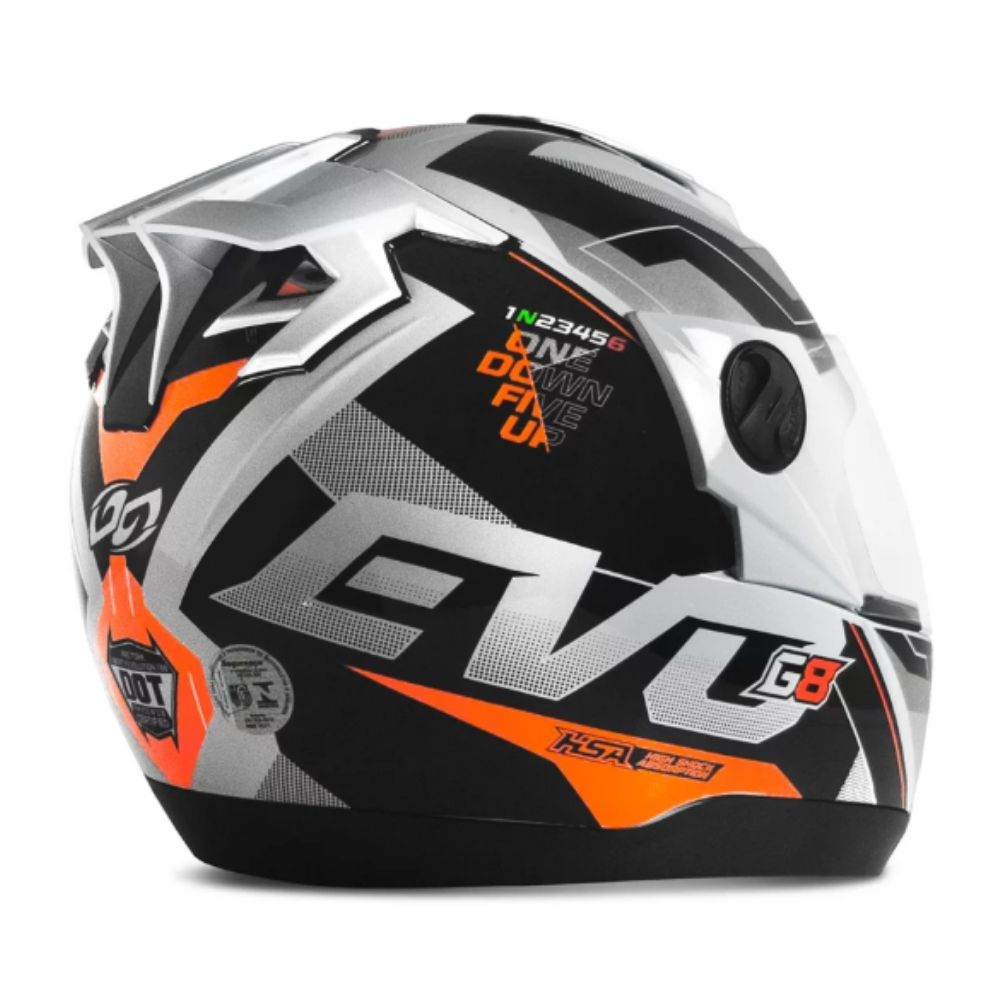 Capacete Liberty Evolution 788 G8 Evo Branco TAM.58 Pro Tork CAP-718BC