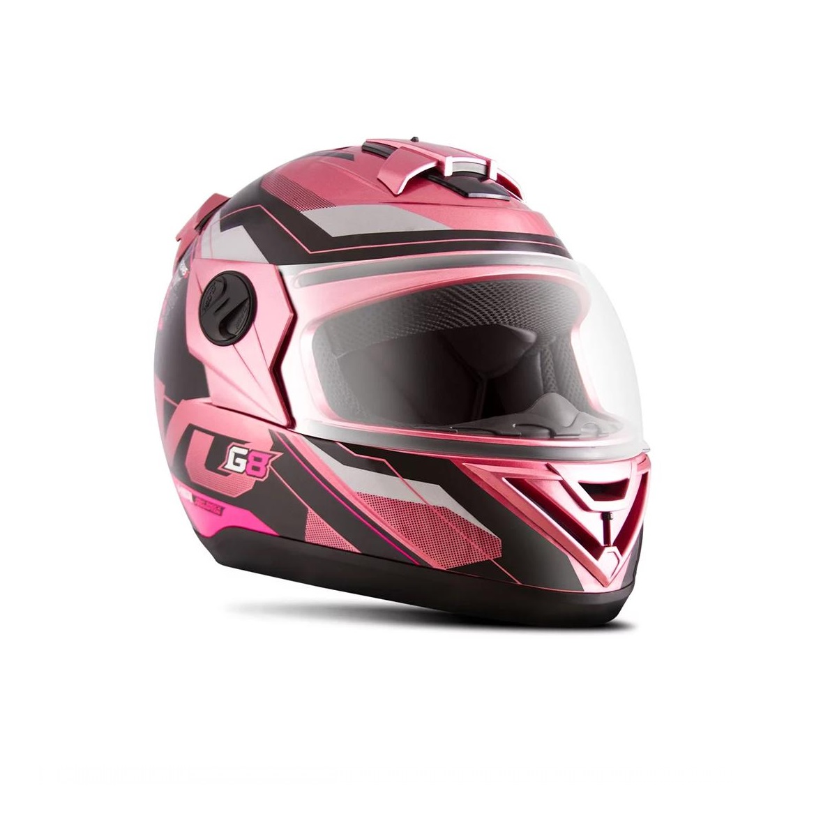 Capacete Liberty Evolution 788 G8 Evo Rosa Brilhante TAM.60 Pro Tork CAP-719PK