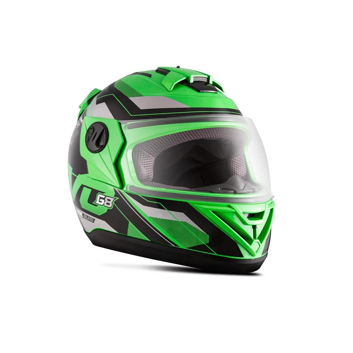 Capacete Liberty Evolution 788 G8 Evo Verde Brilhante TAM.60 Pro Tork CAP-719VD