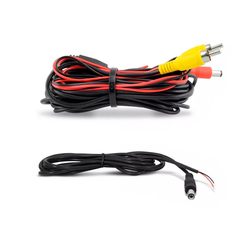 COMP Camera de Ré Borboleta 12V 420 Linhas + 50 Lâmpadas pingo Led 5 leds