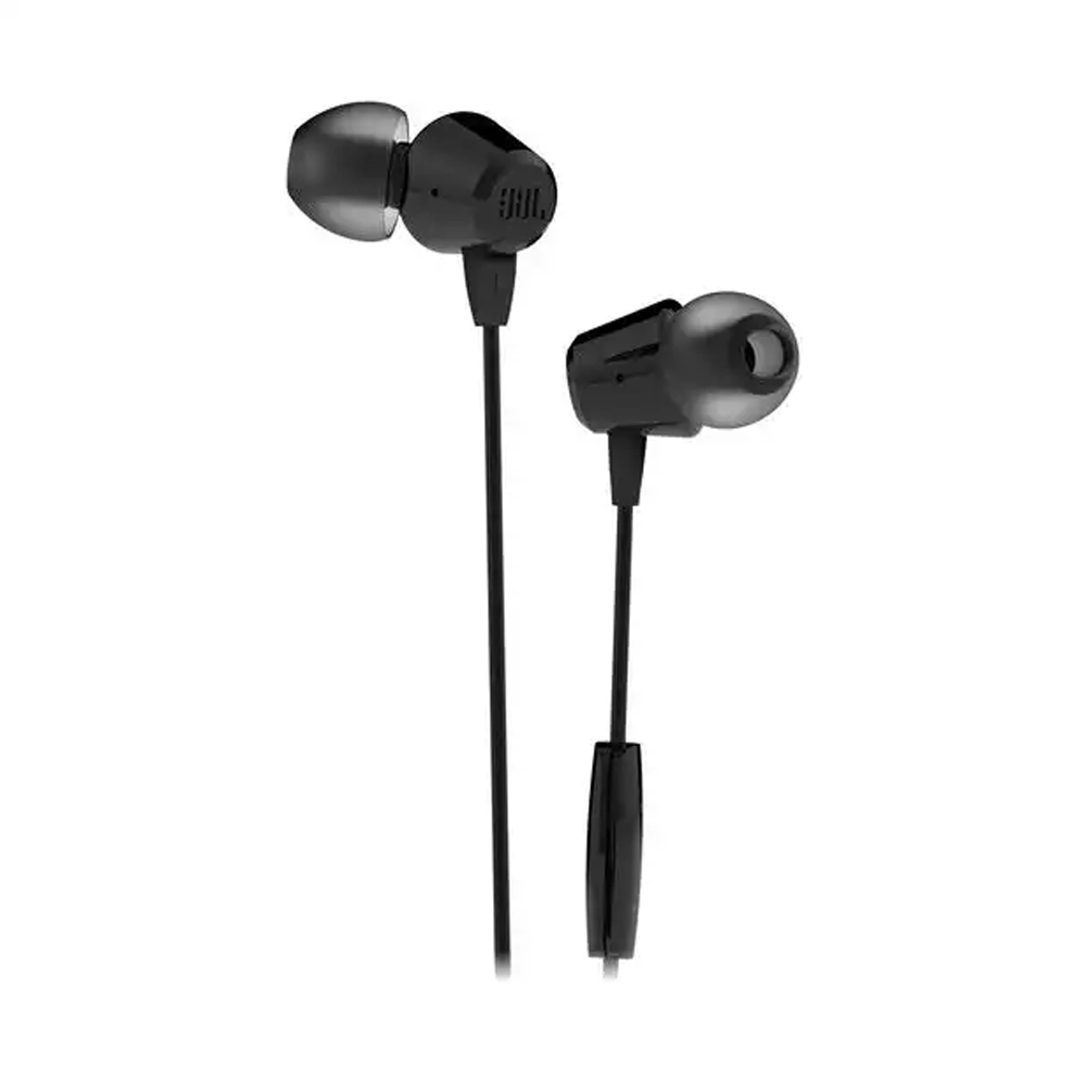 Fone de Ouvido Intra-Auriculares com Fio JBL - JBL C50HIBLK