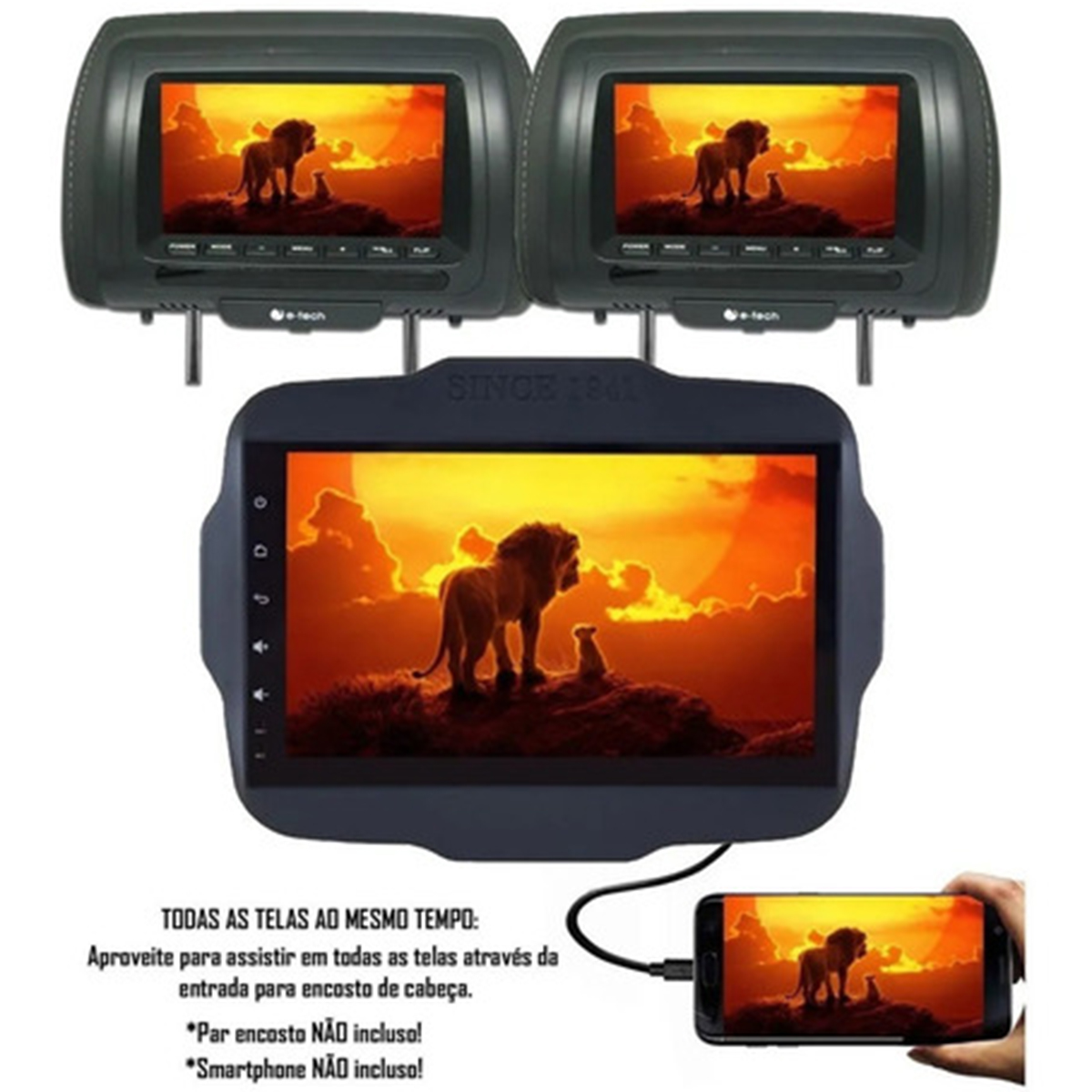 Central Multimídia 2 Din MP5 Jeep Renegade PCD 9 polegadas HR 5009 Hurricane Bluetooth AM FM Aux