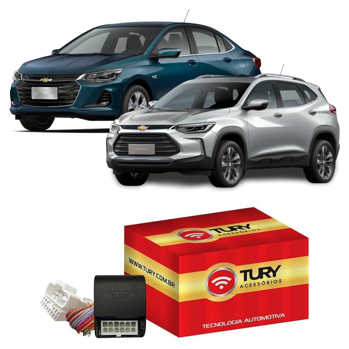 Modulo de Retrovisor Tury PARK1.2.2DR com Tilt Down
