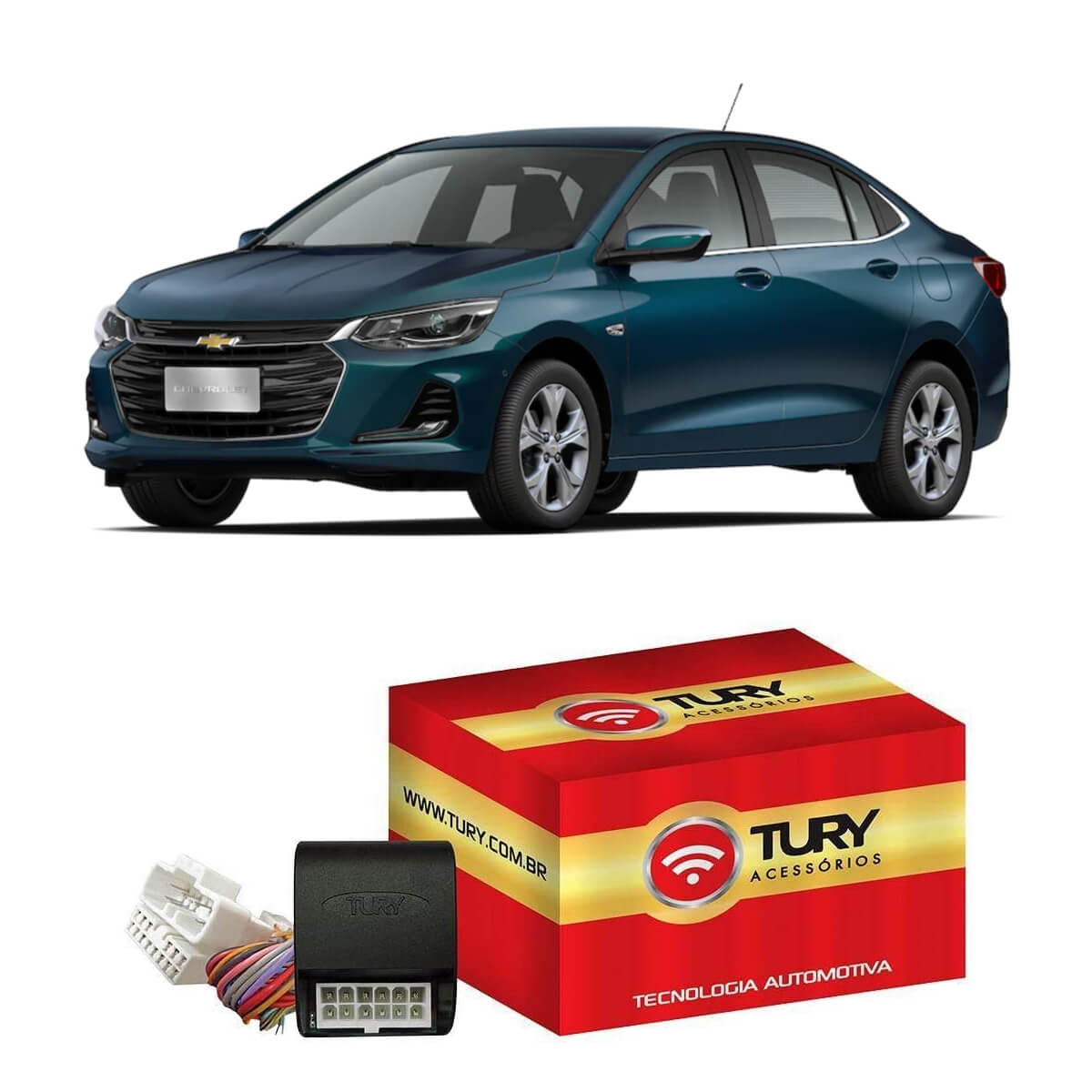 Modulo de Retrovisor Tury PARK1.2.2DR com Tilt Down