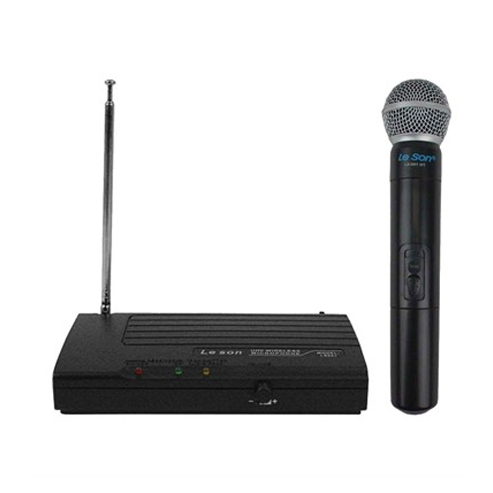 Microfone Sem Fio de Mão UHF Leson - LS-901 HT