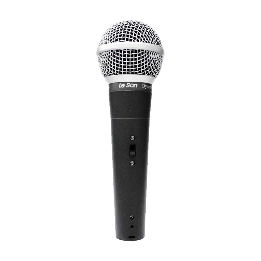 Microfone Dinâmico com Fio Chumbo Leson - LS-58 2AM002303