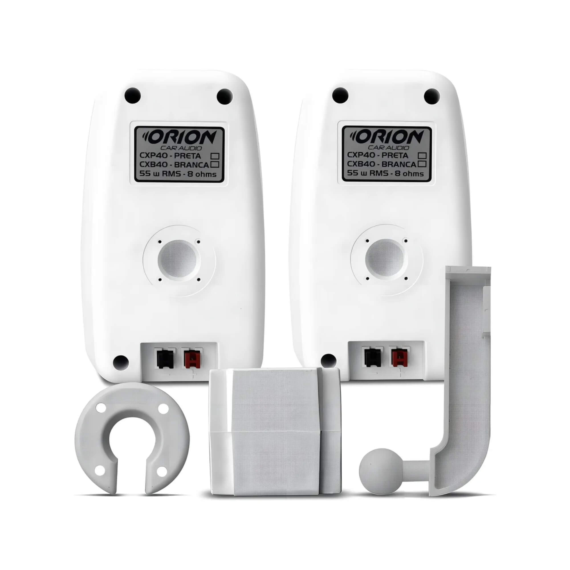 Par Caixa De Som Ambiente De Parede 140W 8 Ohms Branca 2LS070CXB Leson