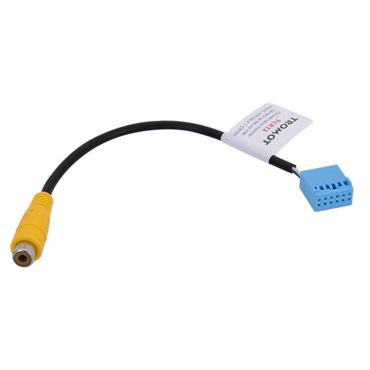 Chicote Câmera de Ré Aparelho Multimídia Original Nivus Polo Virtus T-Cross Expex EXC VW-104
