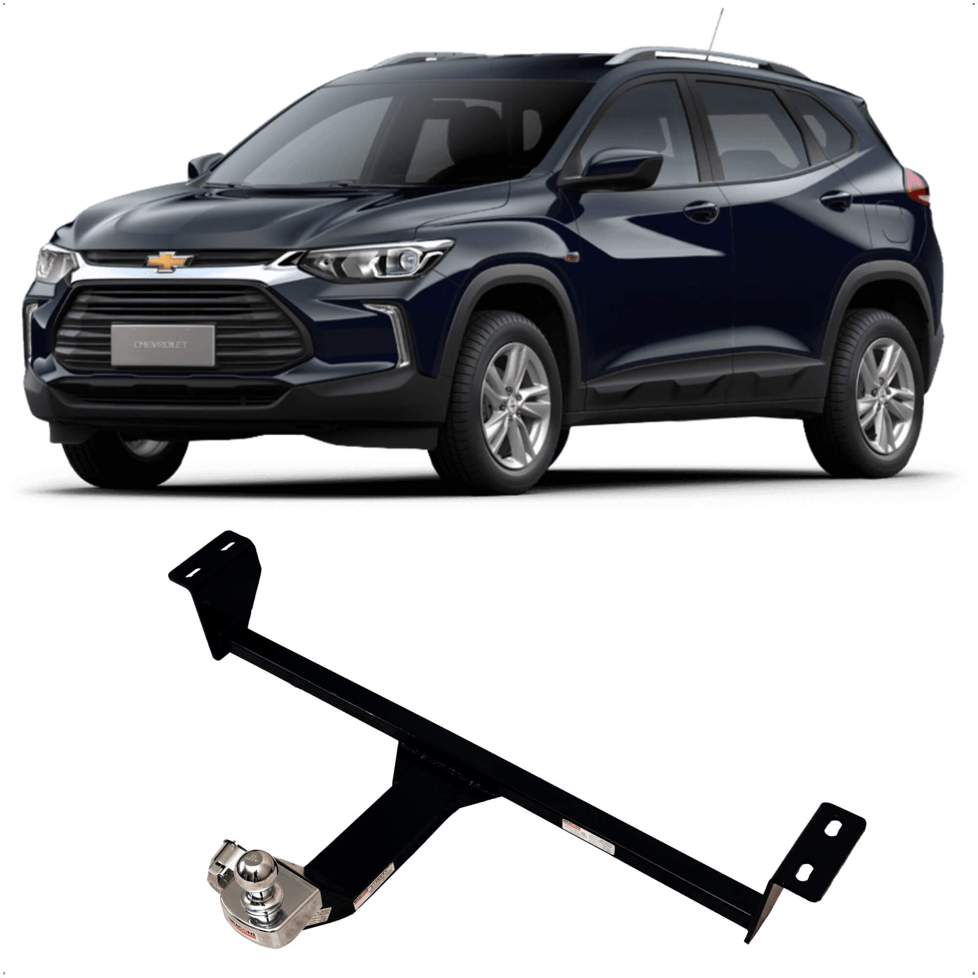 Engate Chevrolet Nova Tracker 2021 até 2025 Braconi GM-75