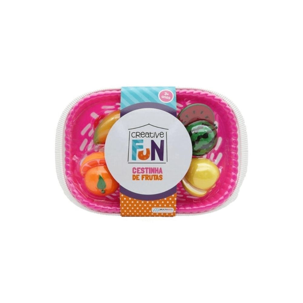 Creative Fun Cestinhas de 6 Frutas Cor Sortida Multikids - BR1114