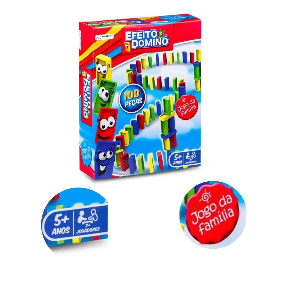 Jogo Dominó Multikids -  BR1286