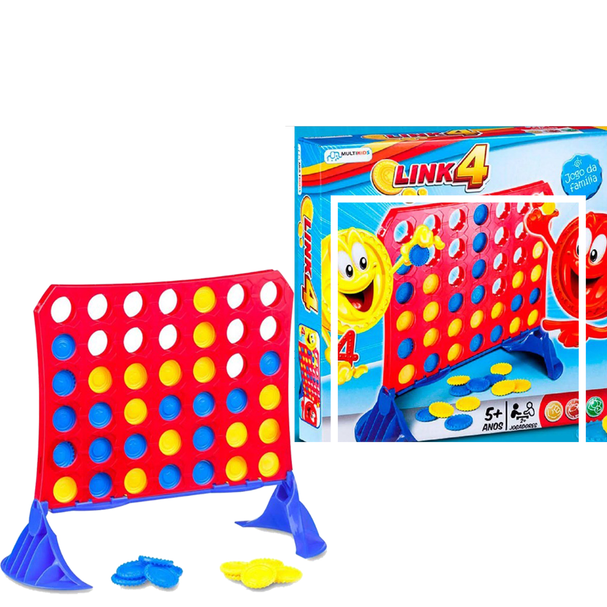 Jogo Connect Link 4 Multikids - BR1288