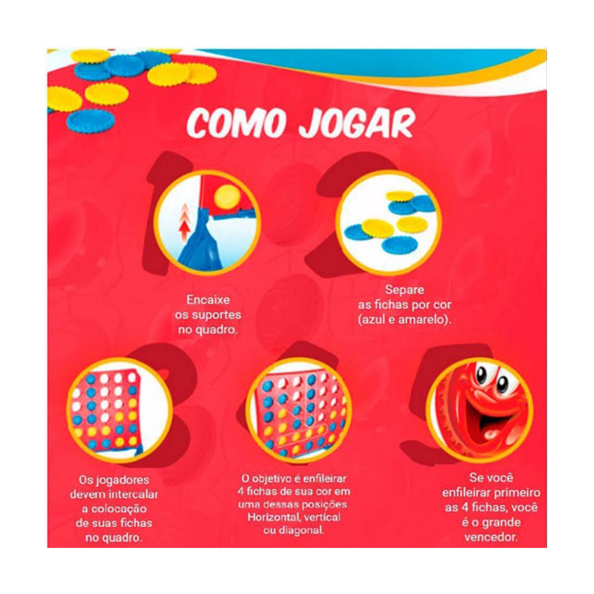 Jogo Connect Link 4 Multikids - BR1288