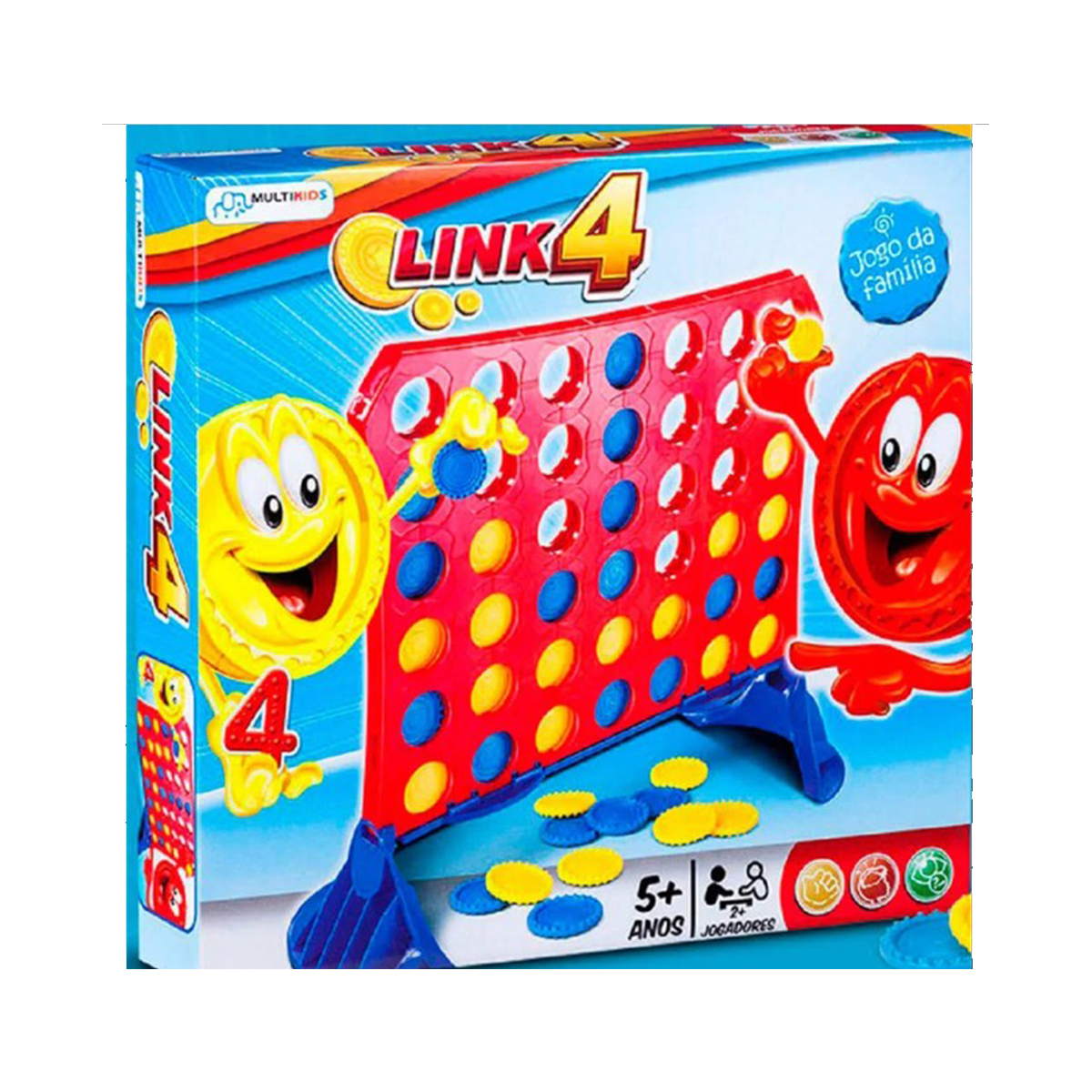 Jogo Connect Link 4 Multikids - BR1288
