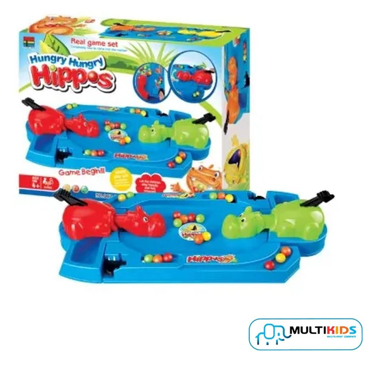 Jogo Brinquedo Infantil Hipopótamo Faminto Comer Bolinhas Multikids - BR1290