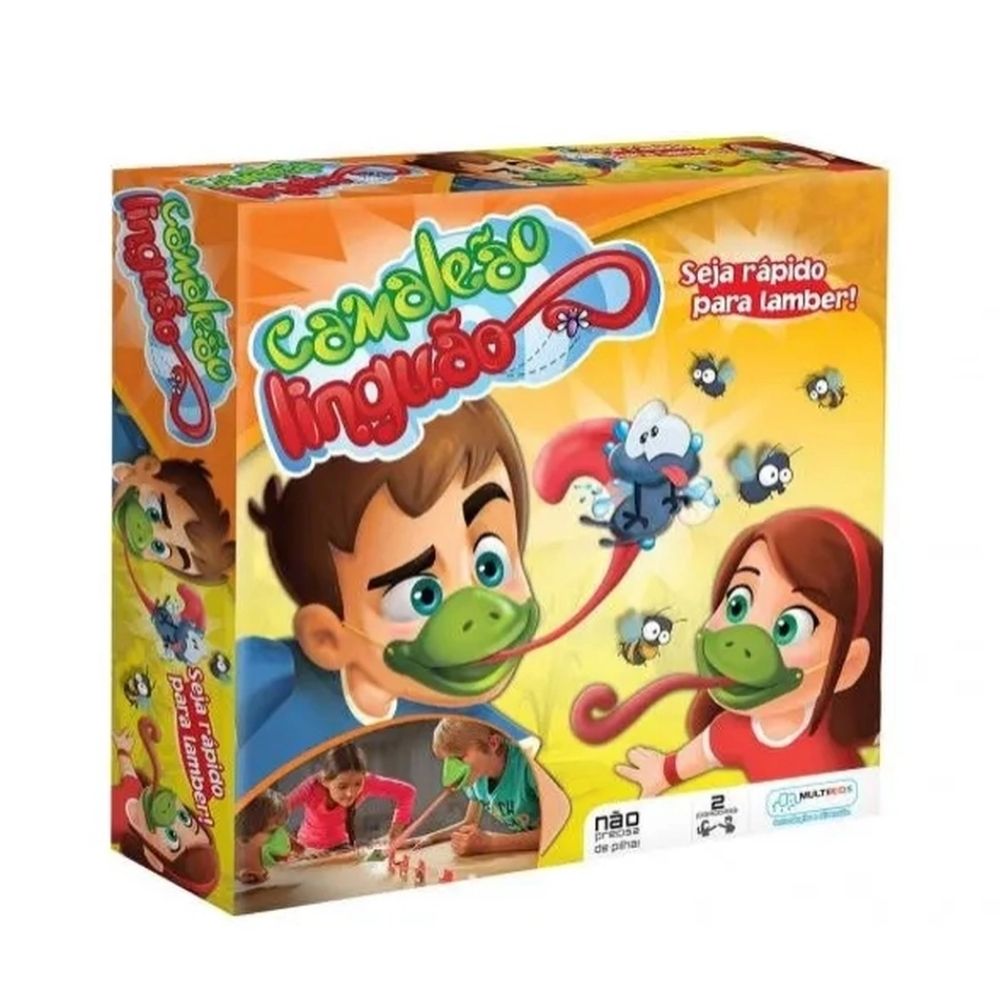 Jogo Camaleão Linguão Multikids - BR426