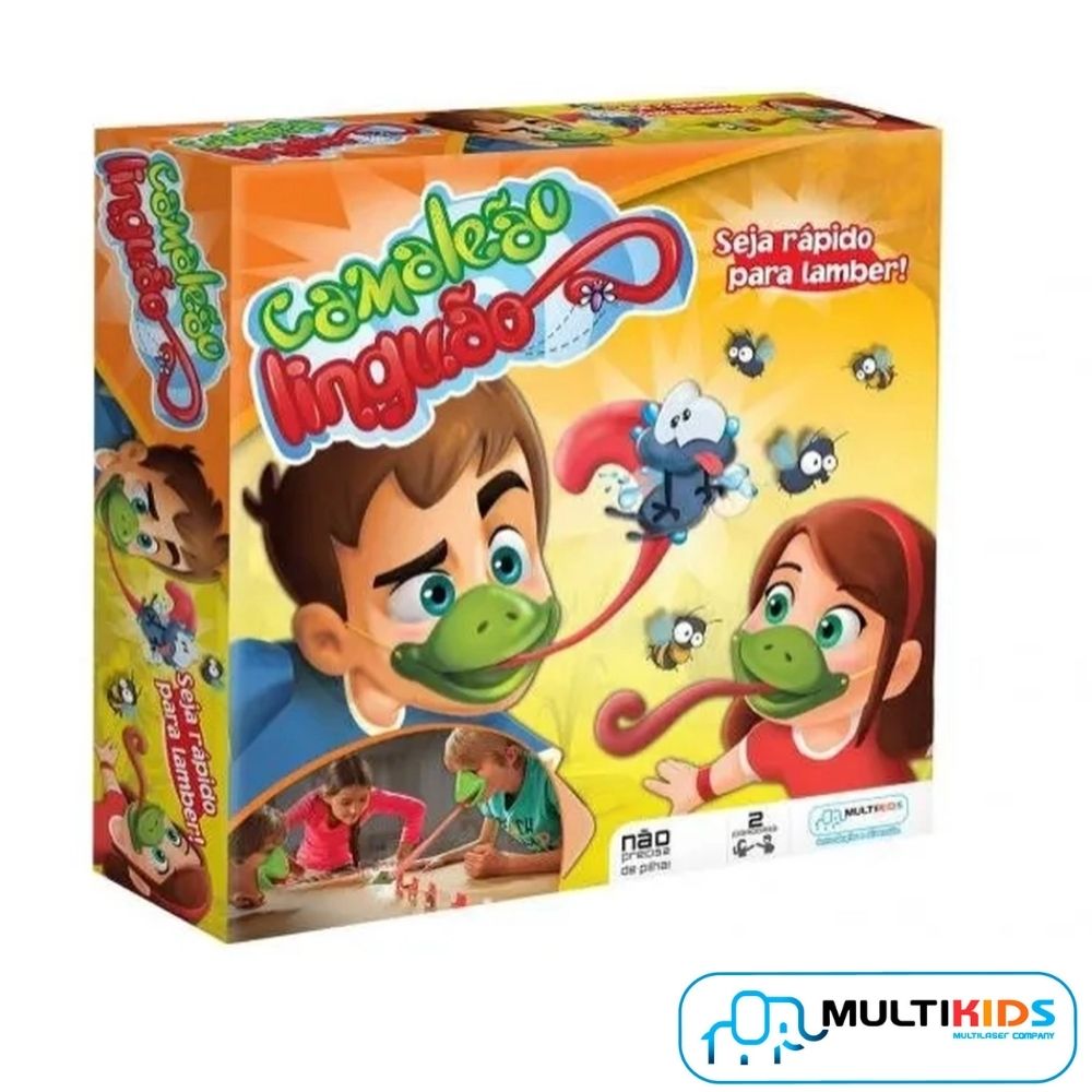 Jogo Camaleão Linguão Multikids - BR426