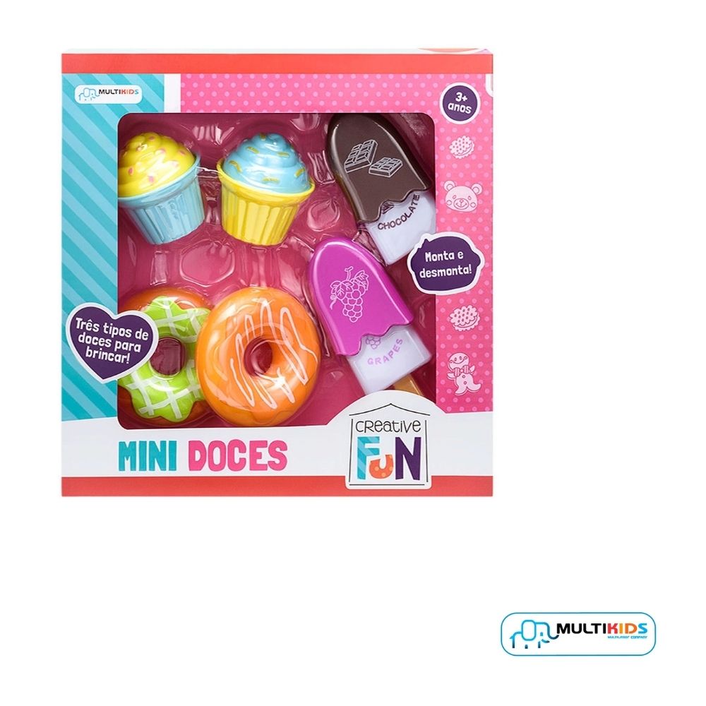 Creative Fun Mini Doces Multilaser - BR601