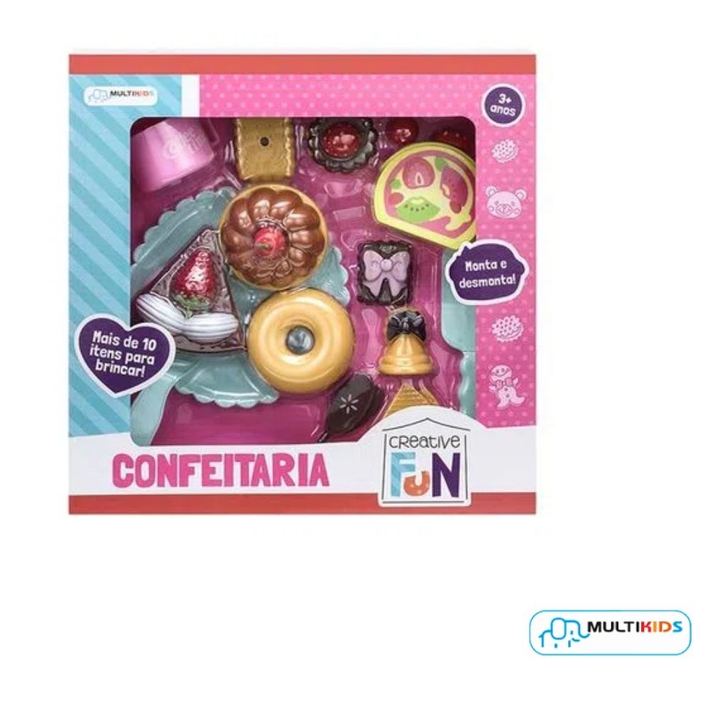 Creative Fun Confeitaria Multikids - BR602