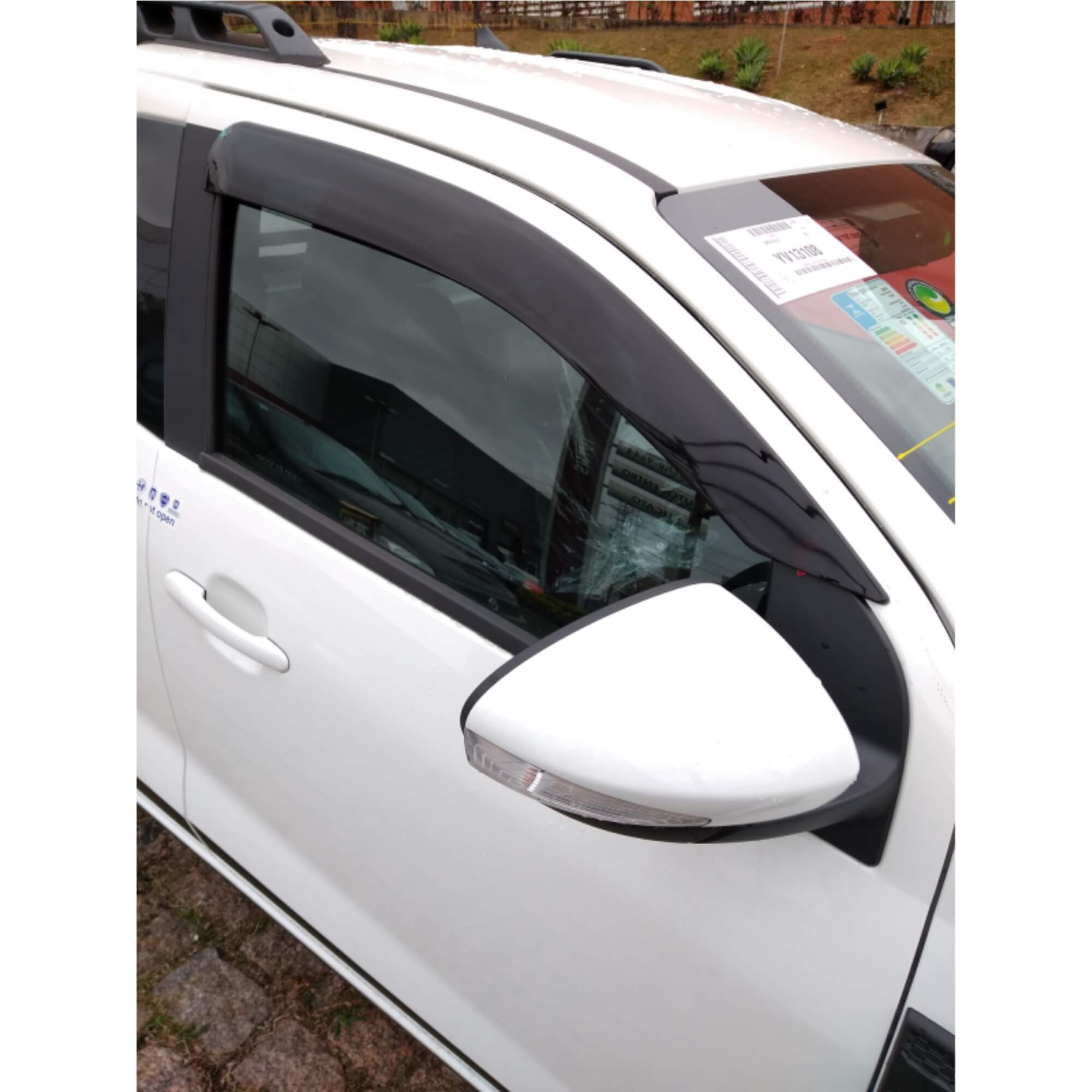 Calha de Chuva Strada Cabine Simples 2020 em diante 2 Portas TG Poli - 24026