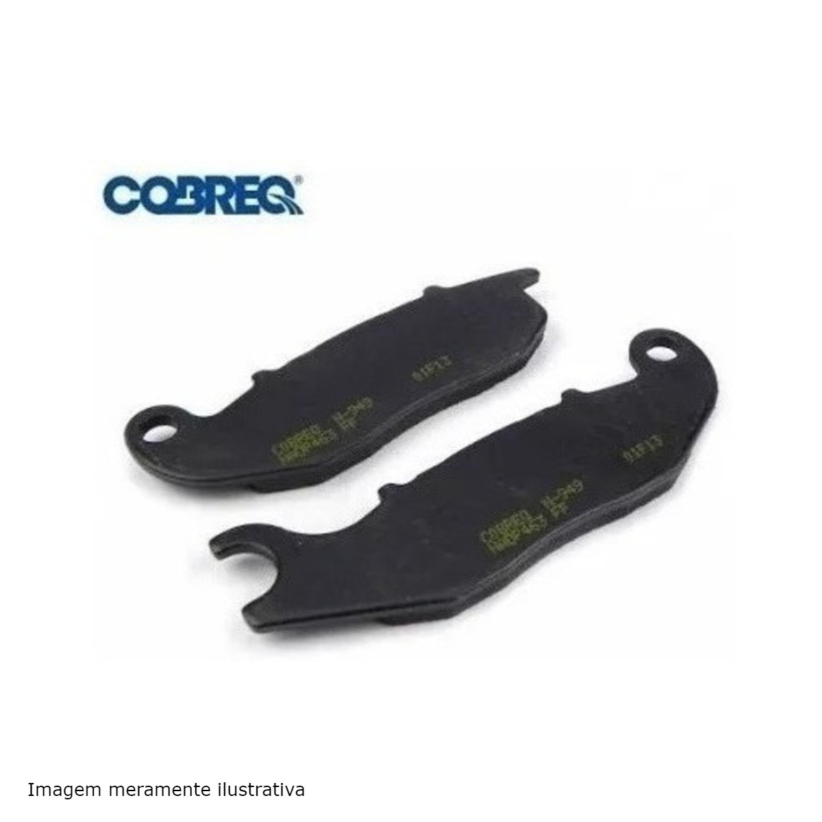 Pastilha de Freio Moto AKT/Honda/Yamaha Cobreq - N-949