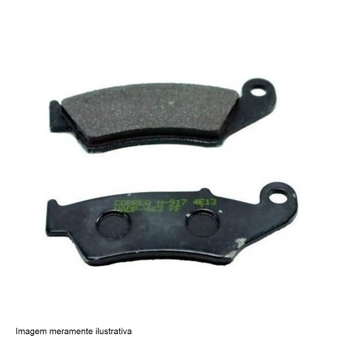 Pastilha de Freio Moto Honda Biz/NX/NXR/XR/XRE e Shineray X2 250 Cobreq - N 917