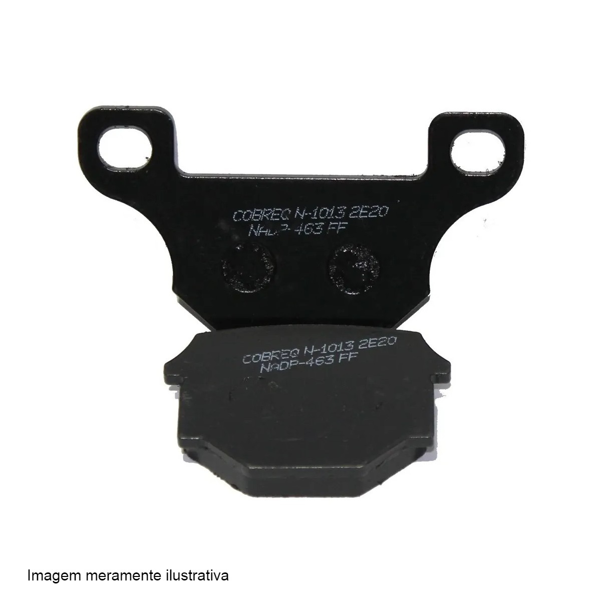 Pastilha de Freio Moto Agrale/Dayun/Kasinski/FYM/Sigma/Susuki/UM/Traxx/Brandy Cobreq - N1013